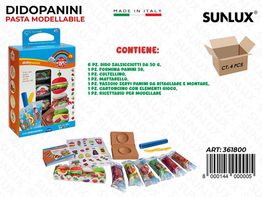 Dido Past. Giocacrea Panini 6PCS c/ Acc.