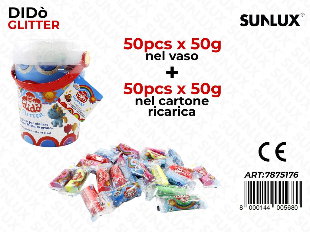 Vaso Dido 100 X 50 Gr Salcicciotti Glitter