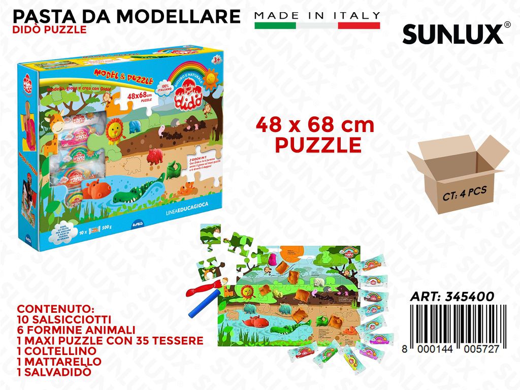 Dido Pasta Modellabile Model Puzzle