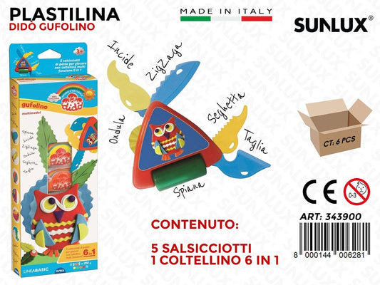 Dido Plastilina Gufolinio 6IN1