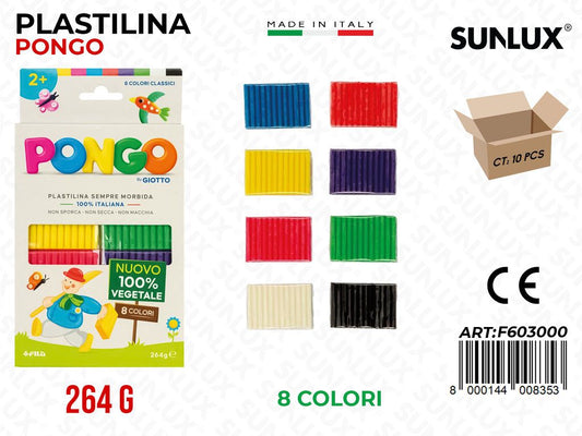 Giotto Pongo 8COL. Ass. 264G