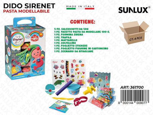 Dido Past. Giocacrea Sirenet 5PCS c/ Acc.