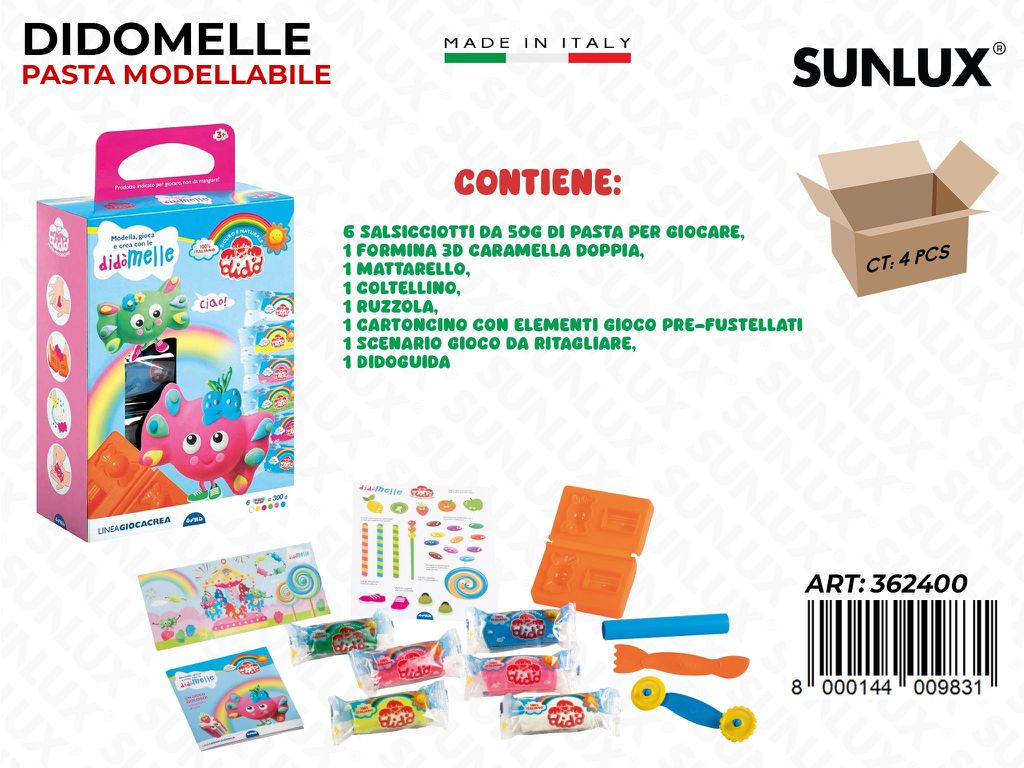 Dido Past. Modell. Didomelle 6PCS c/ Acc.