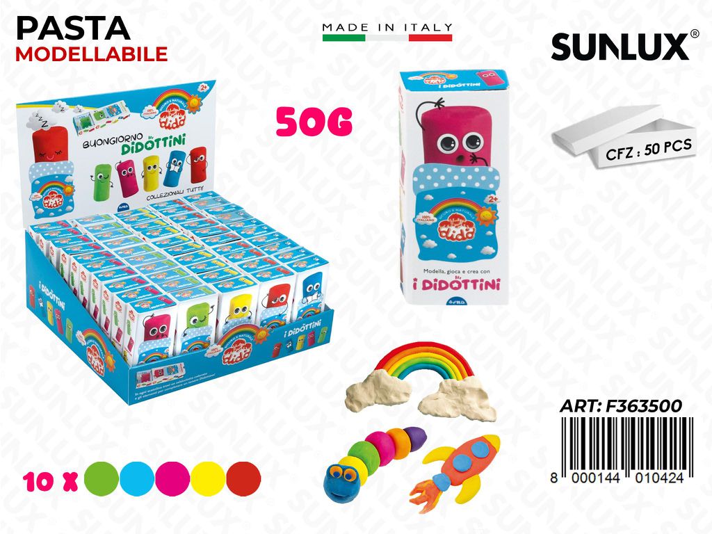 Dido Pasta Modellabile Didottini 50GR Ass.