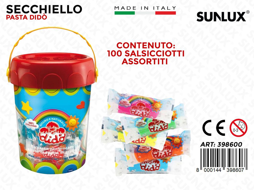Dido Secchiello 50 Piu 50 Omaggio Salsicciotti Dido 100PCS