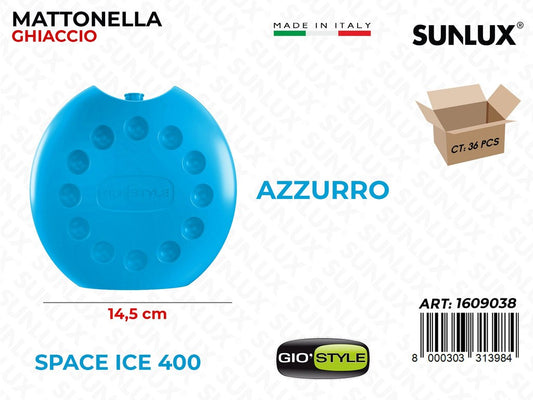 Mattonella Ghiaccio Space Ice 400 Azz. 14.5CM