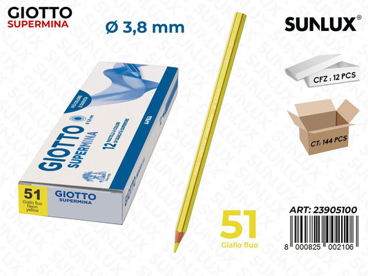 Giotto Supermina Giallo Fluo