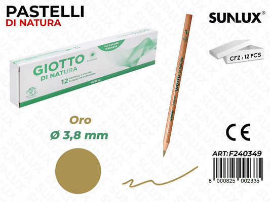 Pastelli Giotto di Natura Oro 3.8MM