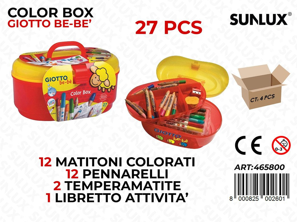 Giotto Bebe Supercolor Box 27PCS