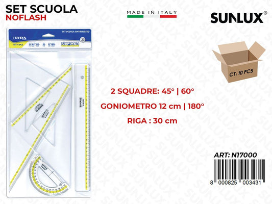 Lyra Set Scuola Noflash Ass. / Pz da 10