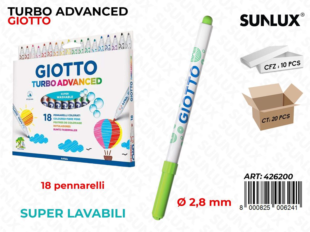 AST.18 Giotto Turbo Advanced Lavabili