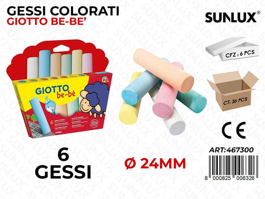 Giotto Bebe Ast 6 Supergessi 24MM