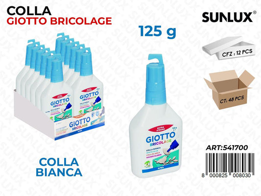 Flacone Giotto Bricolage Bianca 125G