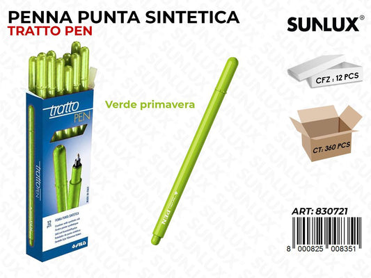 Tratto Pen Verde Primavera Punta F
