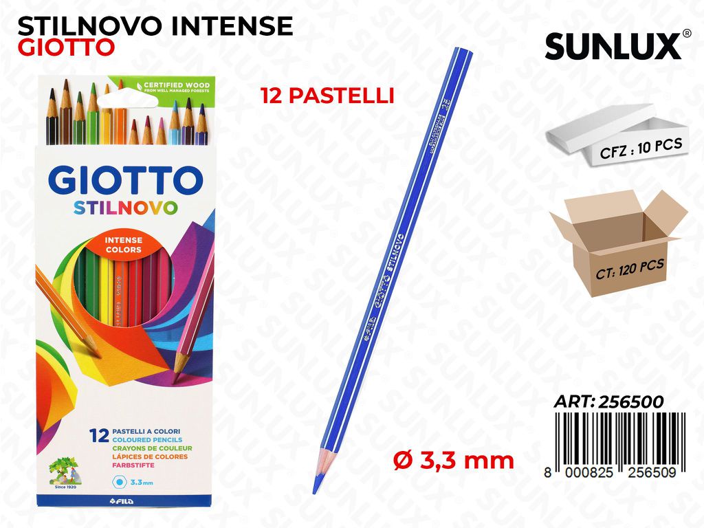 Ast. 12COL. Giotto Stilnovo 3.3MM