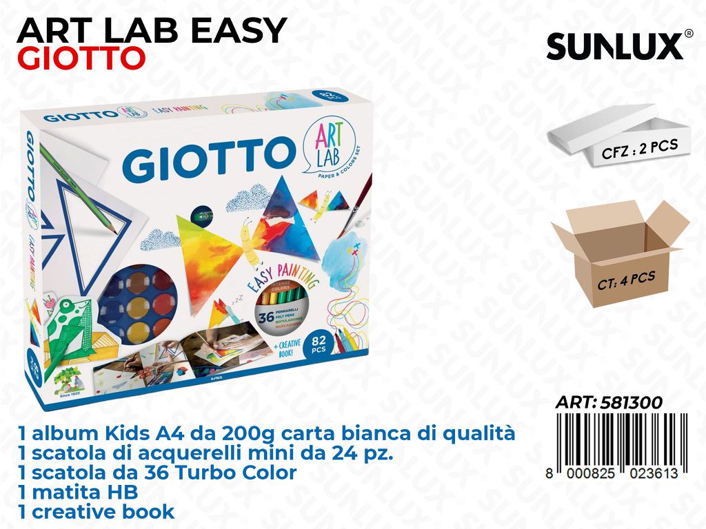 Giotto Art Lab Easy Painting