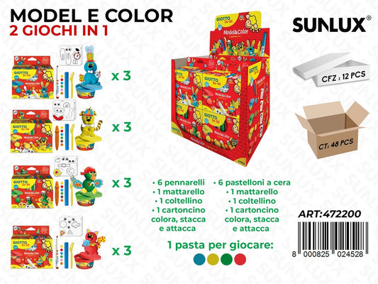 Esp. Giotto Bebe Model e Color