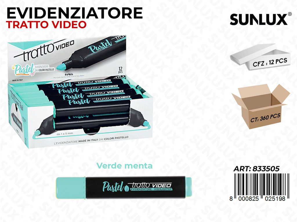 Tratto Video Pastel Menta