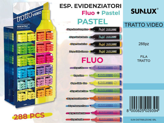 Esp. Evidenziatori Tratto Video Ass.