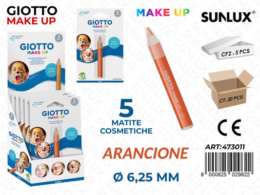 Giotto Make Up Matita Arancione D.6.5MM