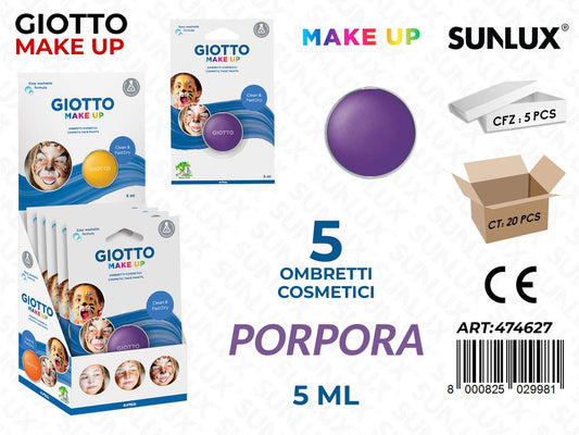 Giotto Make Up Ombretto Porpora da 5ML