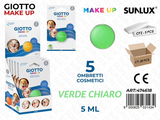 Giotto Make Up Ombretto Verde Chiaro da 5ML