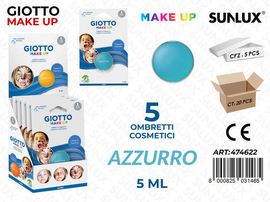 Giotto Make Up Ombretto Azzurro da 5ML