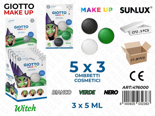 Giotto Make Up Witch Tris Ombretto Ass.
