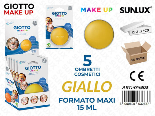 Giotto Make Up Ombretto Maxi Giallo 15ML