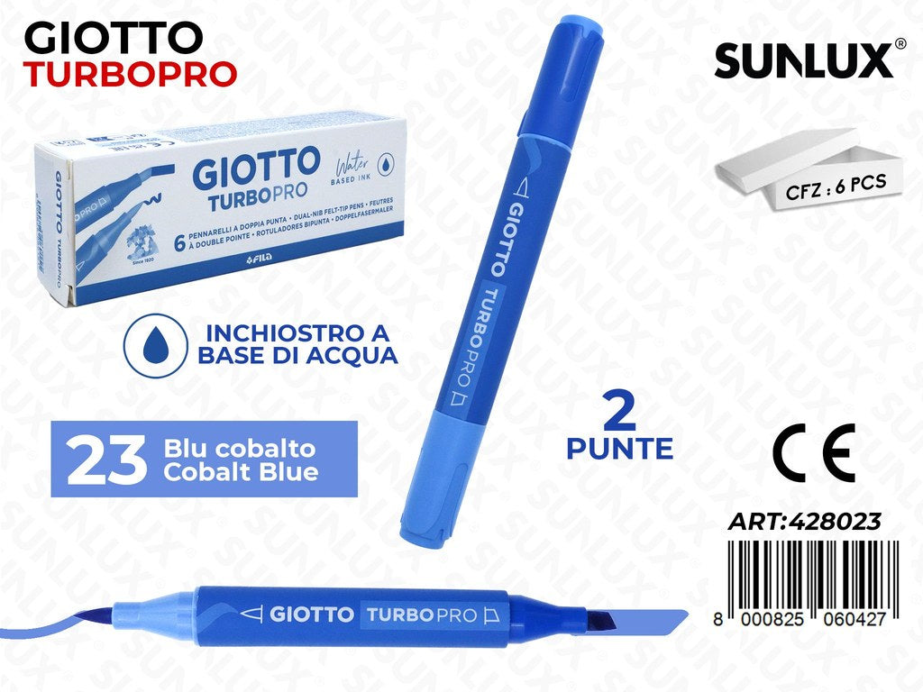 Giotto Turbo Pro 2PUNTE Blu Cobalto