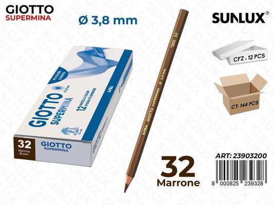 Giotto Supermina Marrone