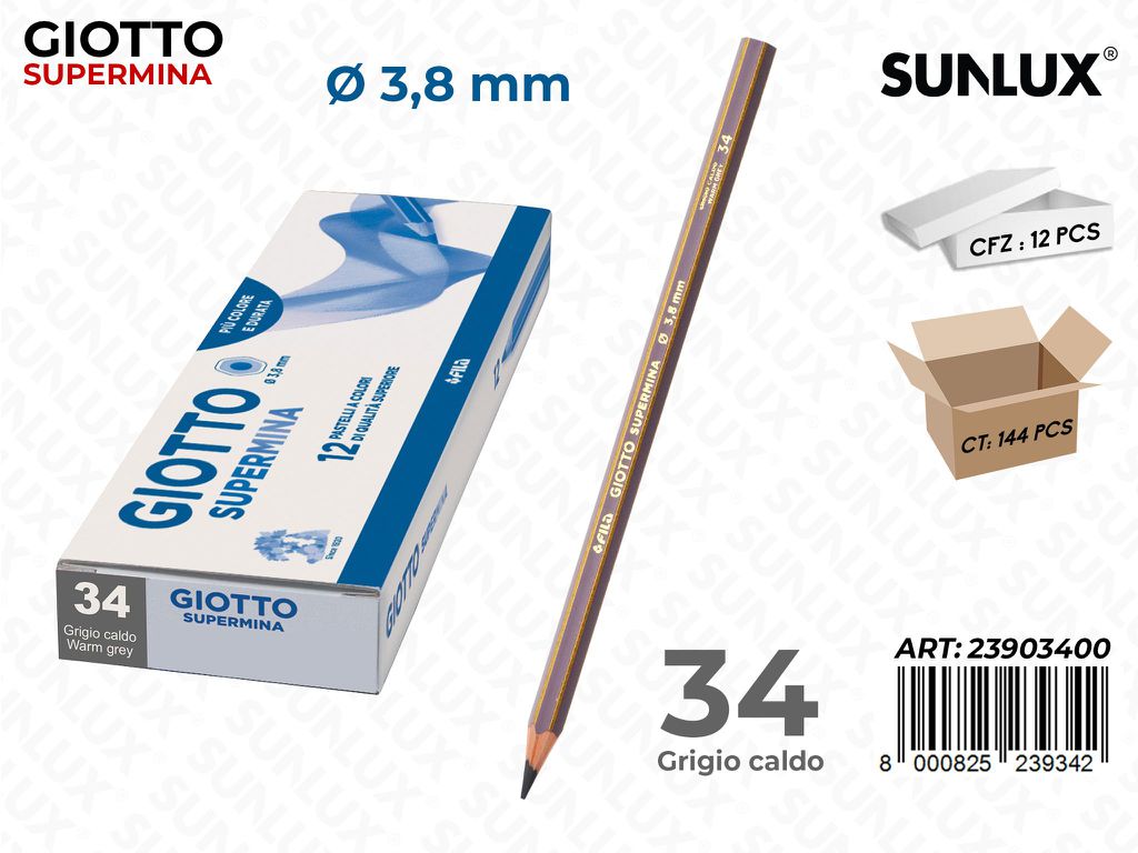 Giotto Supermina Grigio Caldo