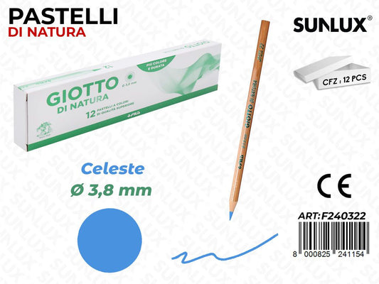 Pastelli Giotto di Natura Celeste 3.8MM
