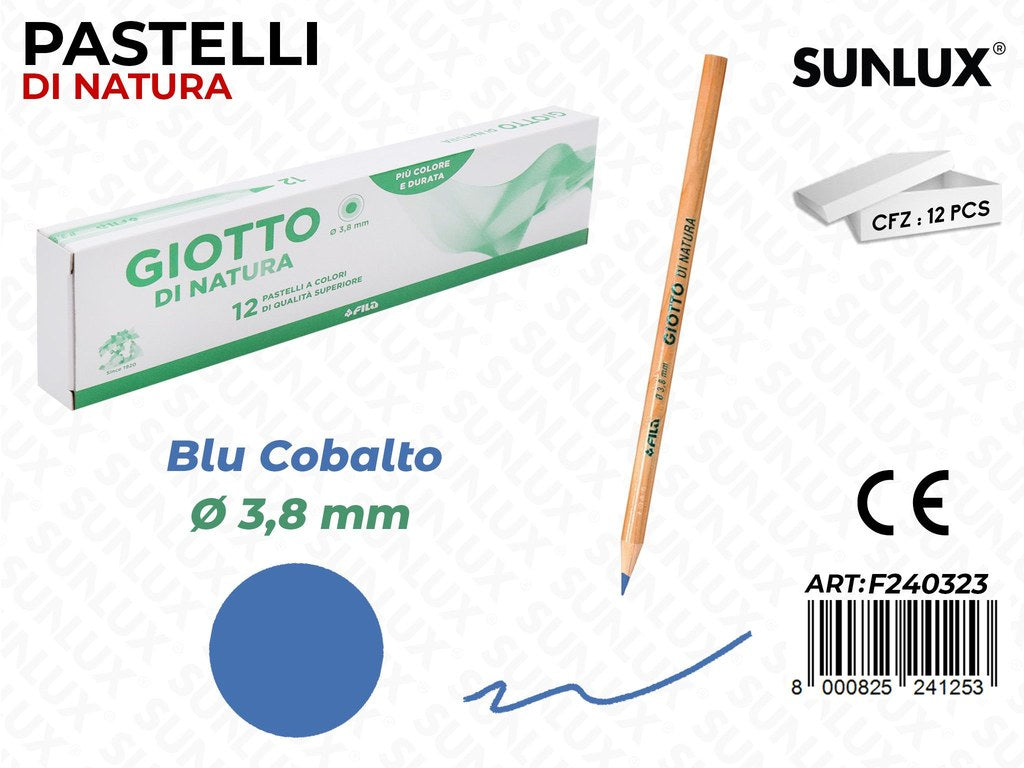 Pastelli Giotto di Natura Blu Cobalto 3.8MM