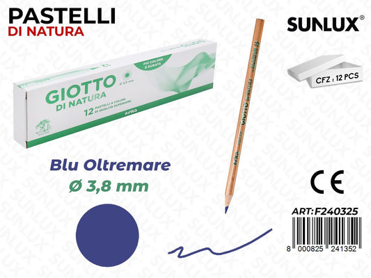 Pastelli Giotto di Natura Blu Oltremare 3.8MM