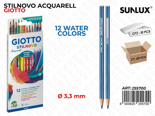 AST.12 Giotto Stilnovo Acquarelli 3.3MM