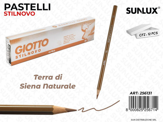 Pastelli Giotto Stilnovo Terra di Siena Nat.