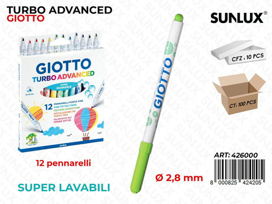 AST.12GIOTTO Turbo Advanced Lavabili