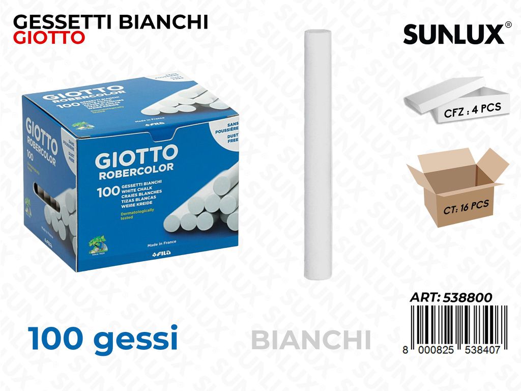AST.100GESSI Giotto Robercolor Bianco