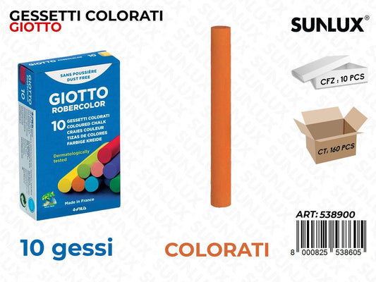 Ast. 10GESSI Giotto Robercolor Colorati
