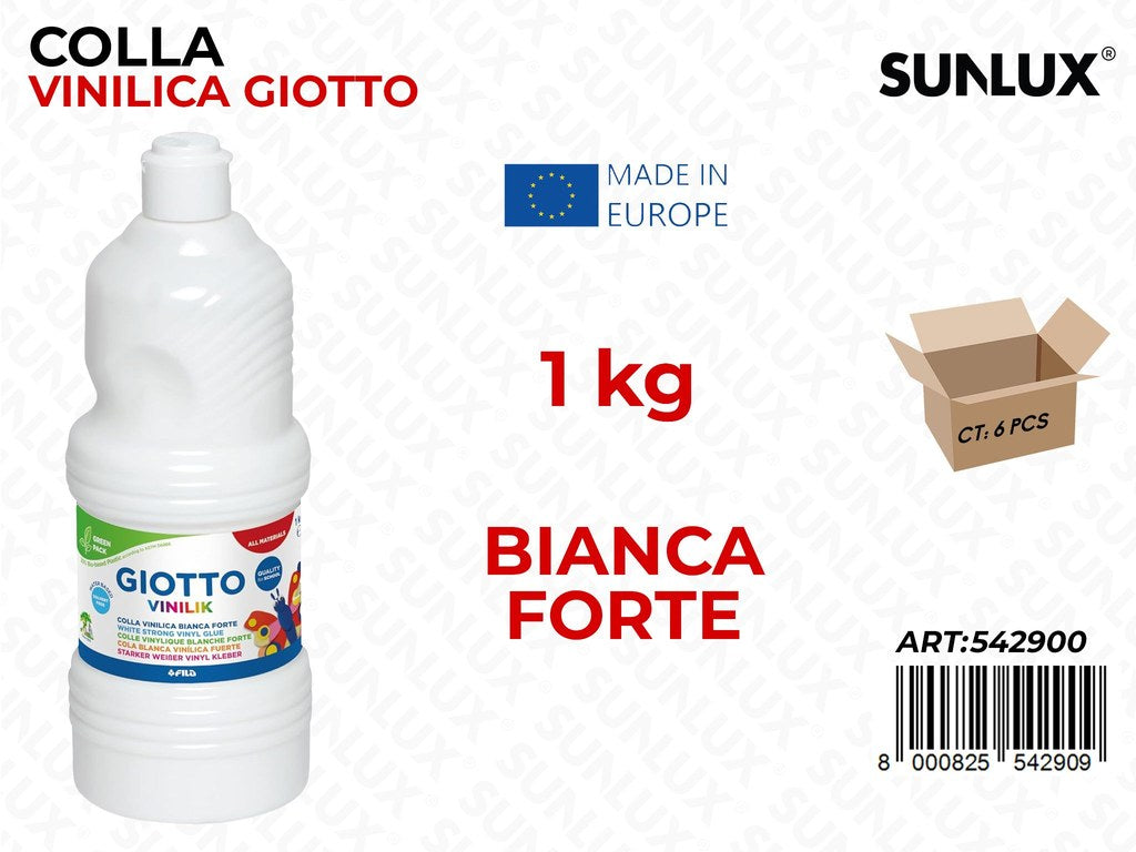Giotto Fl. Colla Vinilik Bianca Forte 1KG