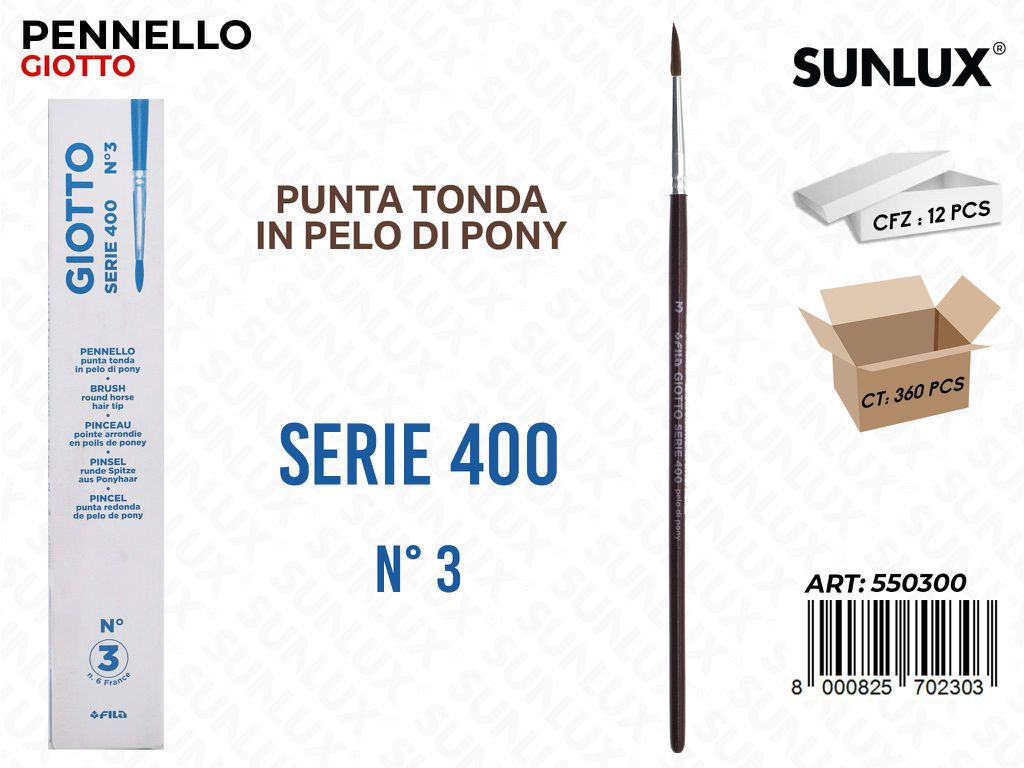 Pennello Giotto Serie 400-3