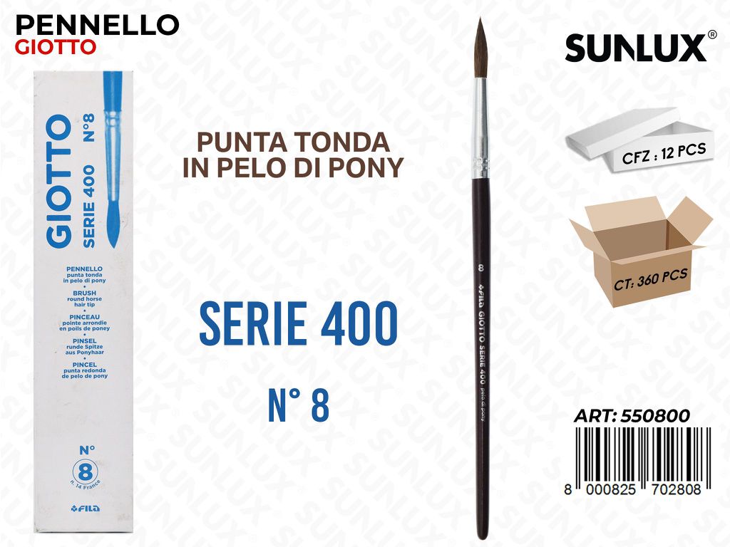 Pennello Giotto Serie 400-8