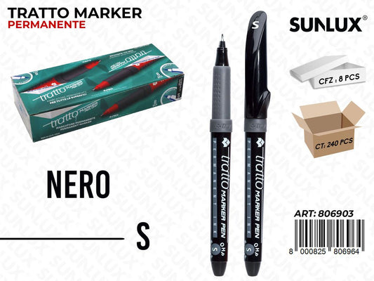 Tratto Marker Pen Ohp S Nero