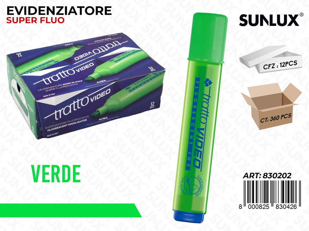 Tratto Video Verde