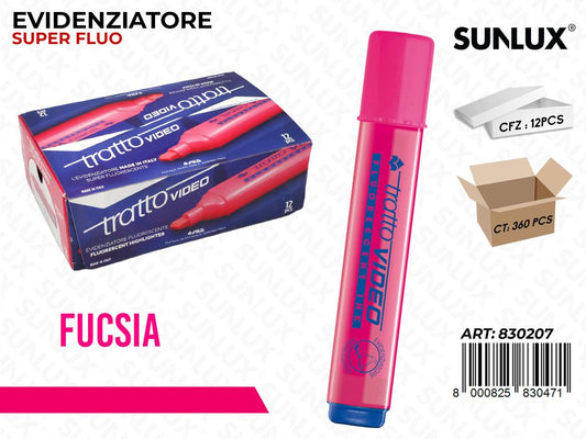 Tratto Video Rosa / Pz da 12