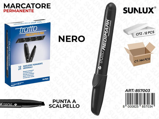 Marcatore Tratto Redimark P. Scalp. Nero