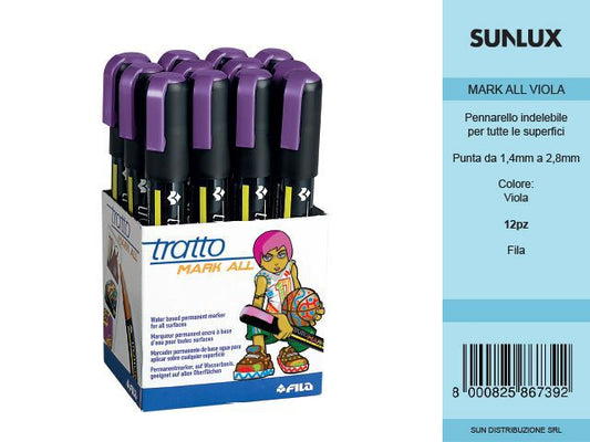 Tratto Mark All Violapz 12