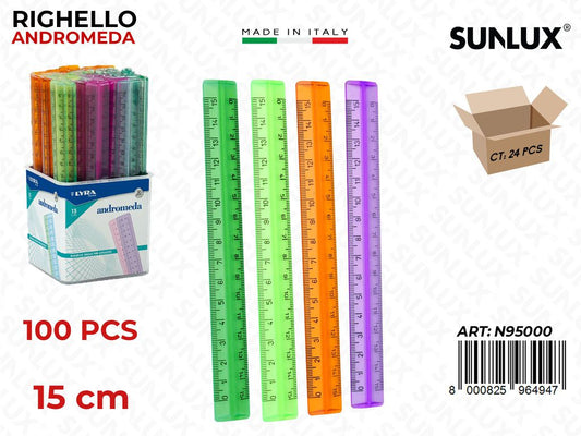 Barattolo Lyra Righelli Andromeda 15CM 100PCS