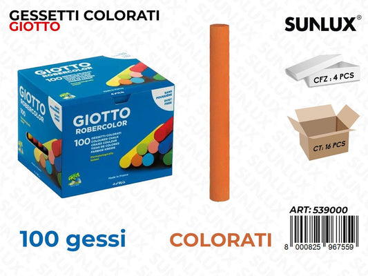 Ast. 100GESSI Giotto Robercolor Colorati